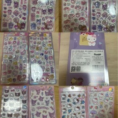 サンリオ ボンボンドロップシールの画像