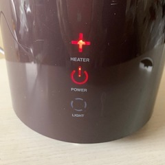 超音波加湿器 アロマ対応 HEATER POWER LIGHT機能付き BBH-62の画像