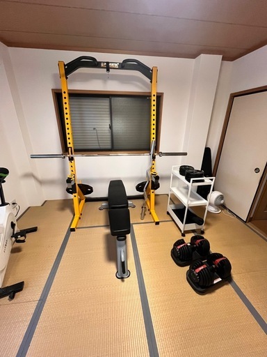 大阪市北区ハーフラック　マイホームトレーニングジムセット