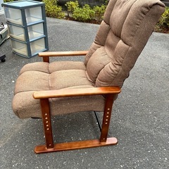 ソファ４段調整付き1人がけの画像