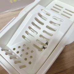 哺乳瓶立て　哺乳瓶消毒　水切りトレーの画像