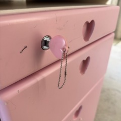 学習机 学習デスク 勉強机 棚付きデスク (ピンク)md777の画像