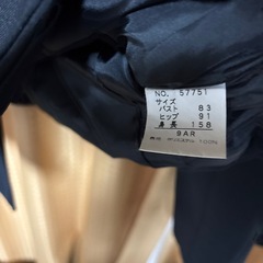 レディース　スカートスーツ　黒　Mサイズ　3月1日大分市内可能ですの画像