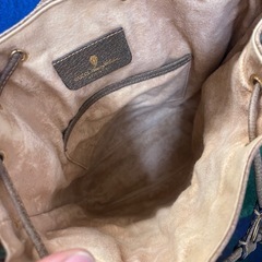 【GUCCI】シェリーライン GG柄 巾着ショルダーバッグ 41.02.034 ヴィンテージ GUCCI グッチ ショルダーバッグの画像