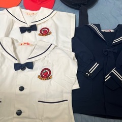 いちご幼稚園制服セット100㎝〜120㎝の画像