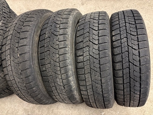 マツダスズキ純正スチールホイール冬タイヤセット TOYO 155/65R14 4本 