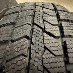 マツダスズキ純正スチールホイール冬タイヤセット TOYO 155/65R14 4本 8分山程度 2020年製 軽自動車 エブリィワゴンなどの画像