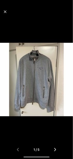 dsquared2 グレーフルジップトレーナー DSQUARED2（ディースクエアード） パーカー プルオーバーパーカー 
