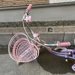 女の子用　自転車　18インチの画像