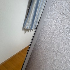 LOWYA 全身鏡 幅60cm 突っ張りミラーの画像