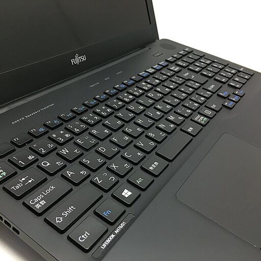 ★Ryzen7搭載★富士通 AH76/D1【10世代Core i7相当・最強Ryzen7-2700U +爆速 SSD 512GB +メモリ8GB】Win11(24H2)｜長期サポートOffice2024（管理202602261752）