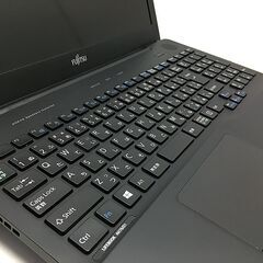 ★Ryzen7搭載★富士通 AH76/D1【10世代Core i7相当・最強Ryzen7-2700U +爆速 SSD 512GB +メモリ8GB】Win11(24H2)｜長期サポートOffice2024（管理202602261752）の画像