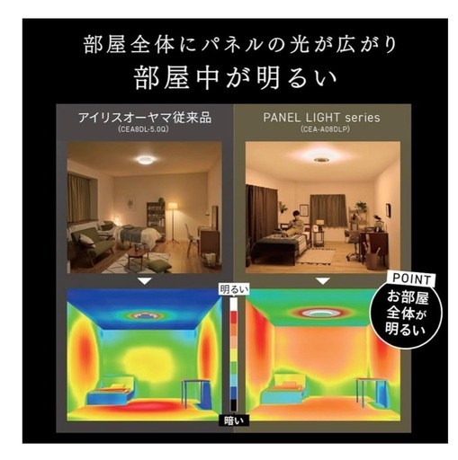 アイリスオーヤマ　シーリングライト
