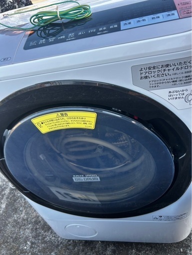 日立 問い合わせ殺到の為金額上げます。それでも大丈夫な方限定ドラム式洗濯乾燥機 BD-NX120BL 2018年製 洗濯12kg 乾燥
