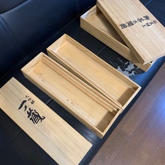 木箱いろいろ
（好きなものをどうぞ）の画像