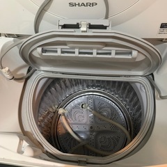 洗濯機　シャープ　一人暮らしの画像