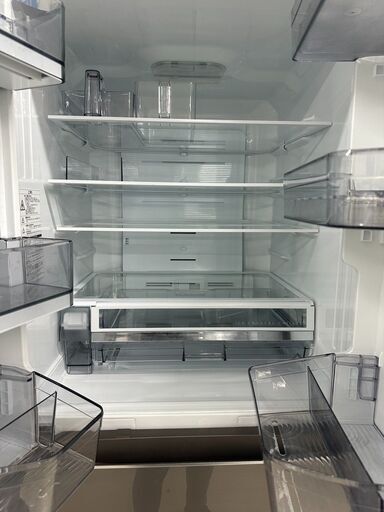 【ジャングルジャングル滋賀草津店】ジモティ来店特価!　冷蔵庫　東芝　GR-T600FZ　2021　J-2602186