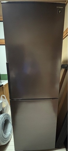 【美品】SHARP シャープ 2ドア冷蔵冷凍庫 310L 右開き