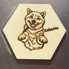 世界にひとつだけのオリジナルコースター（名入れ・オーダー制作）の画像