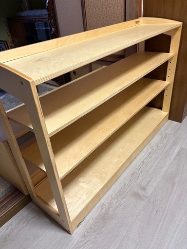 【Nienhuis Montessori】モンテッソーリ棚 3台セット／教室用棚　