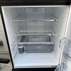 183⭐️2024年製美品★アクア　冷蔵庫　3ドア　大型　自動製氷　木目 の画像