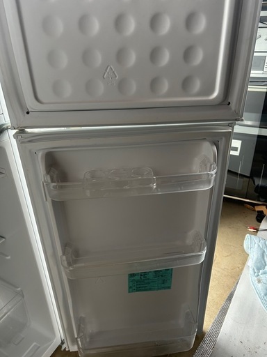 2019年製 Haier 冷蔵庫 JR-N130A 130L 2ドア ホワイト