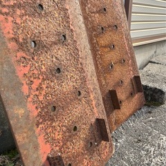  側溝用鉄板　8枚まとめて　金沢市または南砺市希望の画像