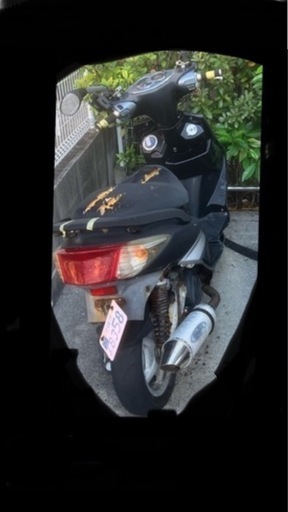 シグナスXとスーナー50ss完全部品取り車