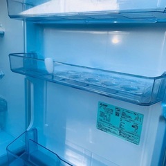 🌸MITSUBISHI ノンフロン冷凍冷蔵庫  MR-C34A-Wの画像