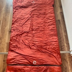 【美品】スノーピーク寝袋の画像