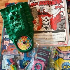 【昭和レトロ】「ドクロの叫び　NEWおばけ屋敷ゲーム」【ボードゲーム・音声鳴ります】の画像