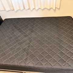 【美品/ダブル】高密度ポケットコイルマットレス（neruco製）の画像