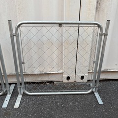 アメリカンフェンス2枚/支柱4本/ジョイント8個セットの画像