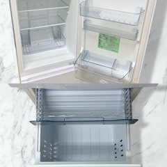 ノンフロン冷凍冷蔵庫【ヤマダ/YRZ-F15MW /2ドア/2025年製】の画像
