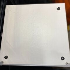 【収納ボックス2個セット】【オーダーメイドファイバーボックス】【幡ヶ谷引き取り／郵送相談可】32.5×32×16.5cm ホワイト×グレー 取っ手付 インナーボックス 小物整理 書類収納の画像