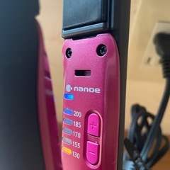 【2/28までに引き取り可能な方限定】Panasonic ナノケア ストレートアイロン EH-HS9E の画像