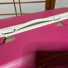 旅行カバン　スーツケース　ピンク　大容量　訳ありの画像