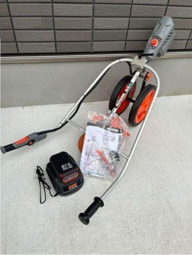 On sell !  美品 工進 手押し草刈機（充電式）配送可