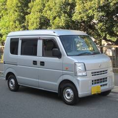 車検２年付き　エブリイ　バン　64系　後期型　NV100　クリッパー　軽バン　DX　配達　配送　軽貨物の画像