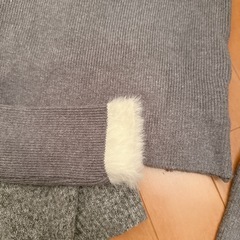 リボンニット 二点セット 新品同様の画像