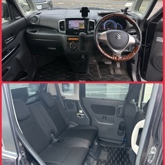 MK32S スズキ スペーシアカスタム フルセグナビ 車検R8年7月30日迄の画像