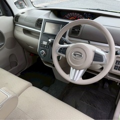 ディーラー記録簿10枚あり ダイハツ タント XターボSA★総額24.8万円★内外装機関良好 純正ナビ フルセグTV Bカメラ アイスト スマアシ パワスラ 修復歴なし！の画像