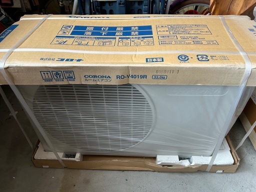 コロナ冷房専用エアコン新品未使用品，未開封
14畳用