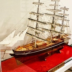 帆船模型の画像