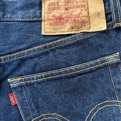 リーバイス501ジーンズW33L33Levi デニムメキシコ製 の画像