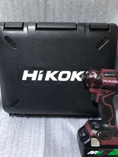 ハイコーキ36vインパクトドライバWH36DC中古超美品オリジナルハウジング