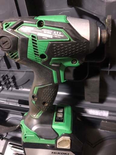 ハイコーキ18vインパクトドライバWH18DKL、中古美品