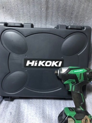 ハイコーキ18vインパクトドライバWH18DKL、中古美品