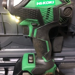 ハイコーキ18vインパクトドライバWH18DKL、中古美品の画像