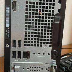 HP スリムデスクトップコンピューター、モデル S01-pF0122jp、第9世代 i5、Windows 11（日本語版）、BenQ 22インチ フルHDモニター（1080p）搭載 の画像